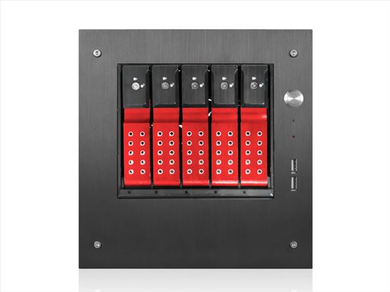 iStarUSA S-35-DE5 Mini Tower Black, Red1