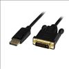 StarTech.com DP2DVIMM3BS video cable adapter 35.4" (0.9 m) DisplayPort DVI-D Black1