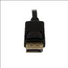 StarTech.com DP2DVIMM3BS video cable adapter 35.4" (0.9 m) DisplayPort DVI-D Black2