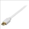 StarTech.com MDP2DVIMM6WS video cable adapter 70.9" (1.8 m) Mini DisplayPort DVI-D White2