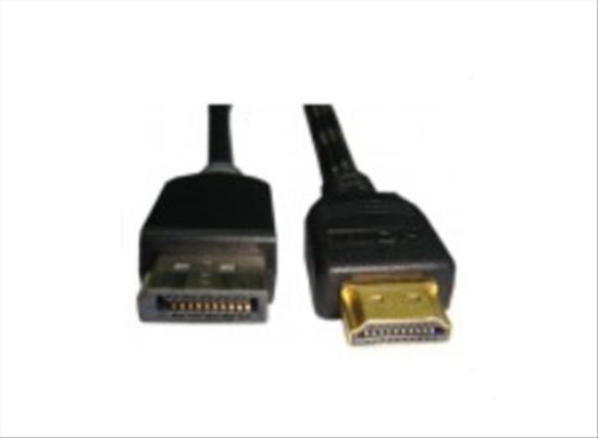 Unirise HDMI / Displayport 6ft 70.9" (1.8 m) Black1