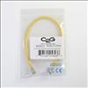 C2G 6" Cat5e networking cable Yellow 5.91" (0.15 m) U/UTP (UTP)5