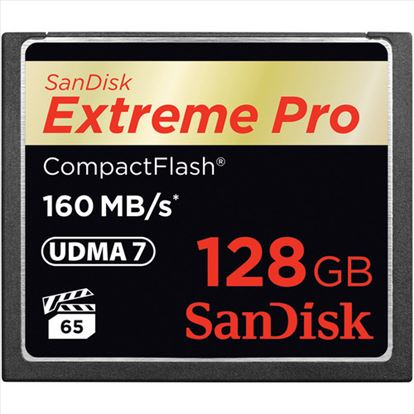 SanDisk 128GB Extreme Pro CF 160MB/s CompactFlash1