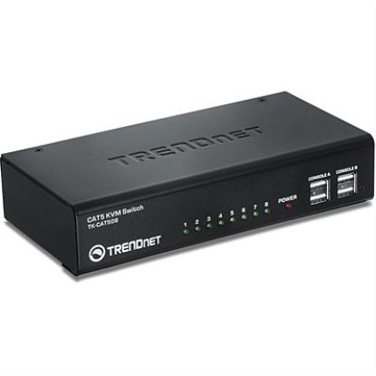 Trendnet TK-CAT508 KVM switch Black1