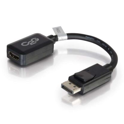 C2G 54322 video cable adapter 7.87" (0.2 m) DisplayPort HDMI Black1