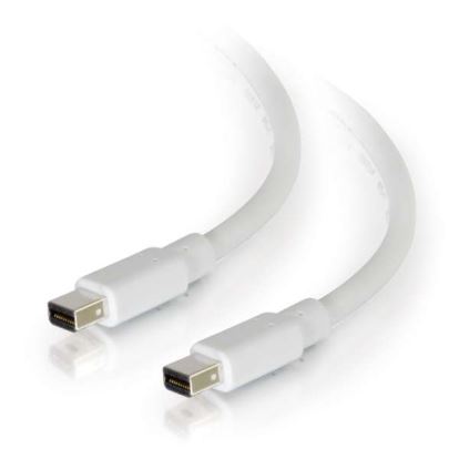 C2G 54411 DisplayPort cable 72" (1.83 m) Mini DisplayPort White1