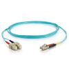 C2G 0.5m, LC - SC fiber optic cable 19.7" (0.5 m) Blue2