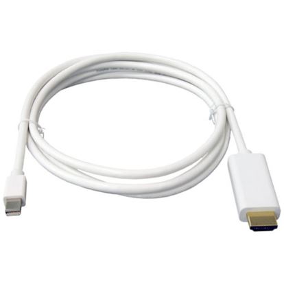 Unirise MDPHDMI-15F-MM video cable adapter 181.1" (4.6 m) Mini DisplayPort HDMI White1