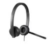 Logitech USB Headset H570e Wired Head-band Office/Call center Black4