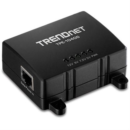 Trendnet TPE-104GS network splitter Black Power over Ethernet (PoE)1