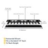 StarTech.com CMDUCT1UX rack accessory Cable management panel7