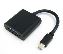 AddOn Networks MiniDP to VGA, m/f 7.87" (0.2 m) VGA (D-Sub) Mini DisplayPort Black1