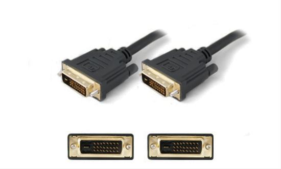 AddOn Networks 1ft DVI-D to DVI-D DVI cable 11.8" (0.3 m) Black1
