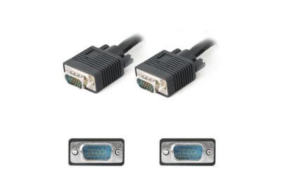 AddOn Networks 0.15m M/M VGA VGA cable 590.6" (15 m) VGA (D-Sub) Black1