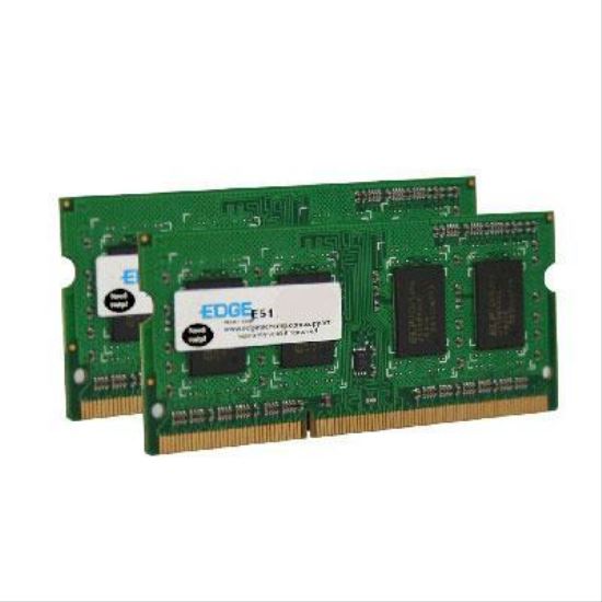 Edge 4GB (2x2GB) DDR3 1066 MHz / PC3-8500 SO-DIMM 204-pin UB non-ECC memory module1