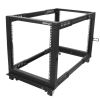 StarTech.com 4POSTRACK12U rack cabinet 12U Freestanding rack Black7