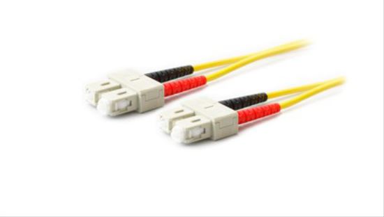 AddOn Networks 1m SC/SC fiber optic cable 39.4" (1 m) Yellow1