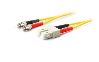 AddOn Networks 3m ST/SC SMF fiber optic cable 118.1" (3 m) Yellow1