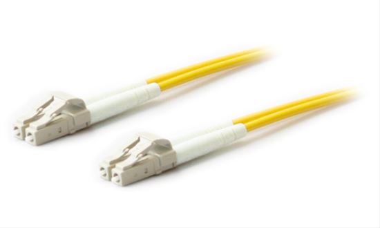 AddOn Networks 4m LC-LC fiber optic cable 157.5" (4 m) Yellow1