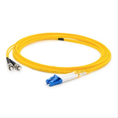 AddOn Networks 1m ST-LC fiber optic cable 39.4" (1 m) OS1 Yellow1