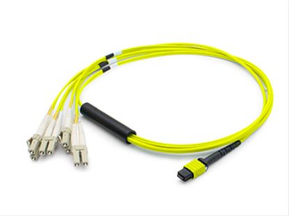 AddOn Networks ADD-MPO-4LC20M9SMF fiber optic cable 787.4" (20 m) MPO/MTP LC OS1 Yellow1