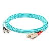 AddOn Networks 1m ST-SC fiber optic cable 39.4" (1 m) OM4 Blue1