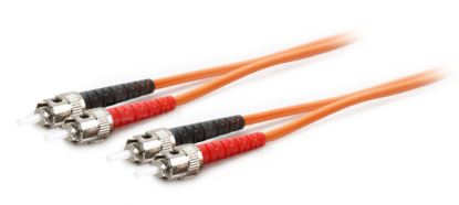 AddOn Networks 10m MMF ST/ST fiber optic cable 393.7" (10 m) Orange1
