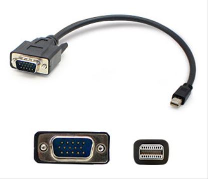 AddOn Networks MDISPORT2VGAMM3B-5PK video cable adapter 35.8" (0.91 m) Mini DisplayPort VGA (D-Sub) Black1