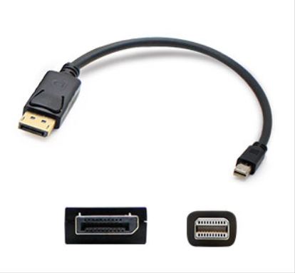 AddOn Networks MINIDP2DPMM6-5PK DisplayPort cable 71.7" (1.82 m) Mini DisplayPort Black1