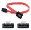 AddOn Networks SATAFF24IN-5PK SATA cable 24" (0.61 m) Red1