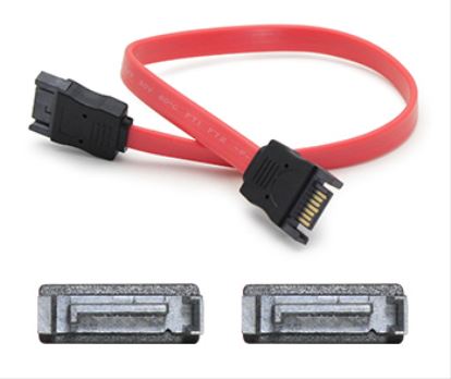 AddOn Networks SATAMM18IN-5PK SATA cable 18" (0.457 m) Red1