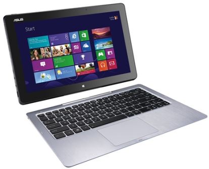 ASUS Transformer Book T300LA-XH71T notebook Hybrid (2-in-1) 13.3" Touchscreen Full HD Intel® Core™ i7 8 GB DDR3-SDRAM 256 GB SSD Windows 8 Pro Black, Silver1
