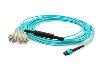 AddOn Networks 10m MPO - 4xLC fiber optic cable 393.7" (10 m) MPO/MTP LC OM3 Blue1