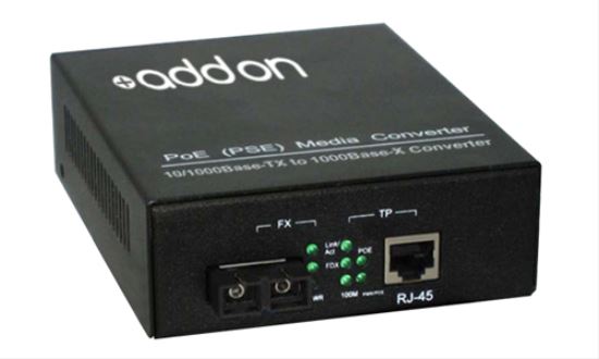 AddOn Networks 1000BTX-1000BSX network media converter 1000 Mbit/s 850 nm Black1