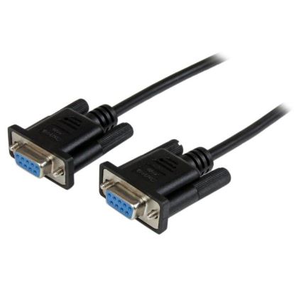 StarTech.com SCNM9FF2MBK serial cable Black 78.7" (2 m) DB-91
