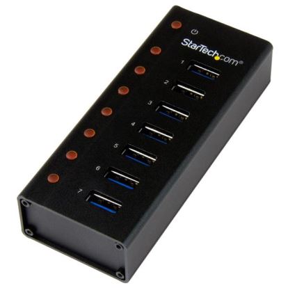 StarTech.com ST7300U3M interface hub USB 3.2 Gen 1 (3.1 Gen 1) Type-B 5000 Mbit/s Black1