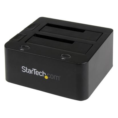 StarTech.com UNIDOCKU33 storage drive docking station USB 3.2 Gen 1 (3.1 Gen 1) Type-B Black1
