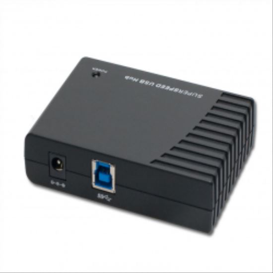 SYBA SY-HUB20062 interface hub 5000 Mbit/s Black1