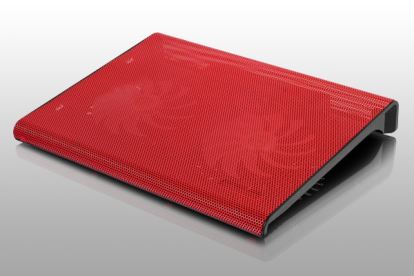 Aluratek ACP01FR notebook cooling pad 17" Black, Red1