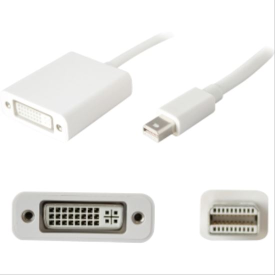 AddOn Networks 0B47090-AO video cable adapter 7.87" (0.2 m) Mini DisplayPort DVI White1