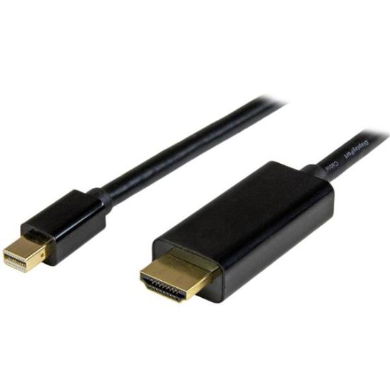 StarTech.com MDP2HDMM1MB video cable adapter 39.4" (1 m) DisplayPort HDMI Type A (Standard) Black1