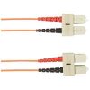 AddOn Networks SC/SC 4m fiber optic cable 157.5" (4 m) OM1 Orange1