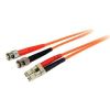 AddOn Networks ST/LC 20m fiber optic cable 787.4" (20 m) OM1 Orange1