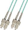 AddOn Networks ADD-ST-SC-6M5OM4 fiber optic cable 236.2" (6 m) OM4 Turquoise1