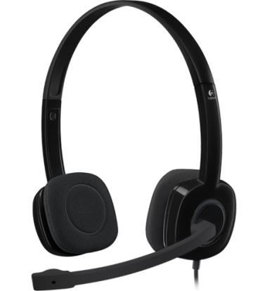 Logitech H150 Stereo Headset Wired Head-band Office/Call center Black1