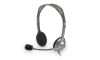 Logitech H111 Stereo Headset Wired Head-band Office/Call center Gray1