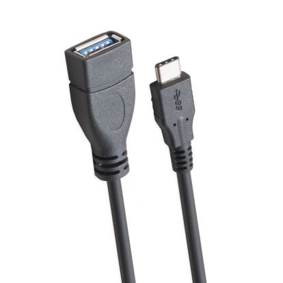 SYBA SY-CAB20171 USB cable 35.4" (0.9 m) USB 3.2 Gen 2 (3.1 Gen 2) USB C USB A Black1