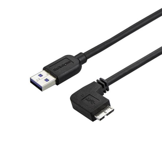 StarTech.com USB3AU2MRS USB cable 78.7" (2 m) USB 3.2 Gen 1 (3.1 Gen 1) USB A Micro-USB B Black1