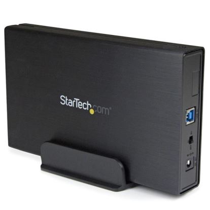 StarTech.com S351BU313 storage drive enclosure HDD enclosure Black 3.5"1