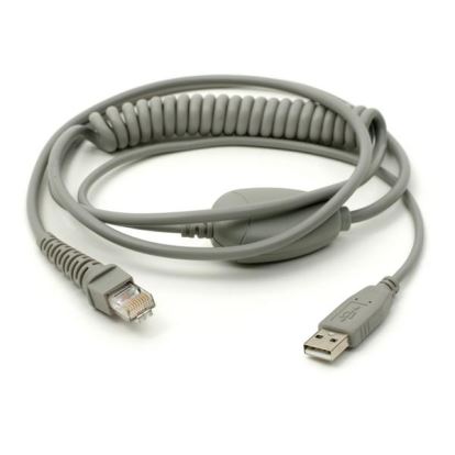 Unitech 1550-601646G serial cable Gray 68.9" (1.75 m) RJ-50 USB-A1